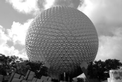 Space Ship Earth at Epcot Orlando, Florida
