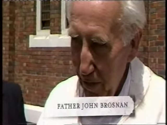 Brian Kane asked Father John Brosnan to preside at his eventual funeral