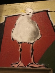 Graffiti art at work