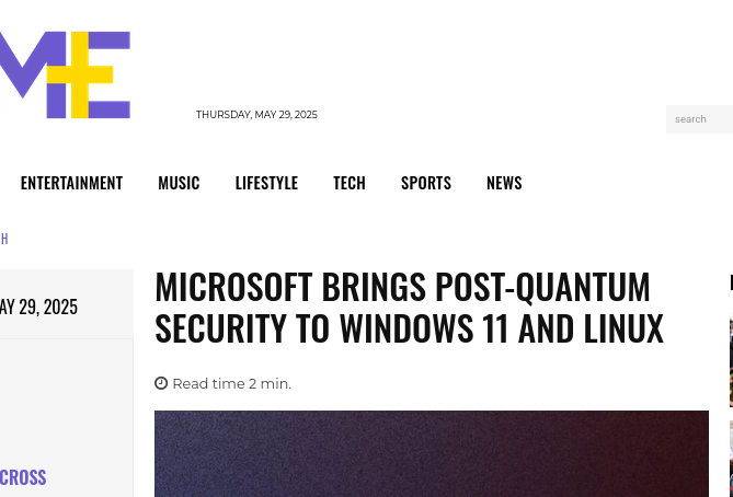Microsoft Brings Post-Quantum Security To Windows 11 And Linux