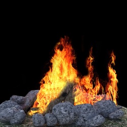 Campfire issues on black
