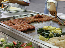 Mexican Hot Dogs Bacon