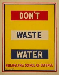 Free vintage WPA war poster.