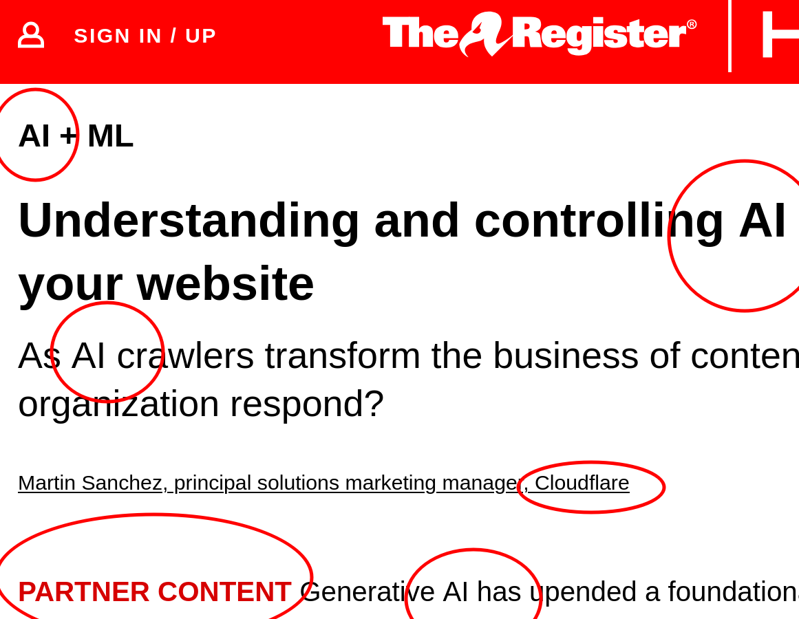 Understanding and controlling AI crawler activity on your website
