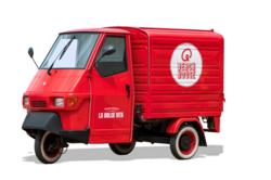 Italian three-wheeled commercial vehicle