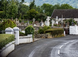 Cemetery in Ireland, outside of Belfast
