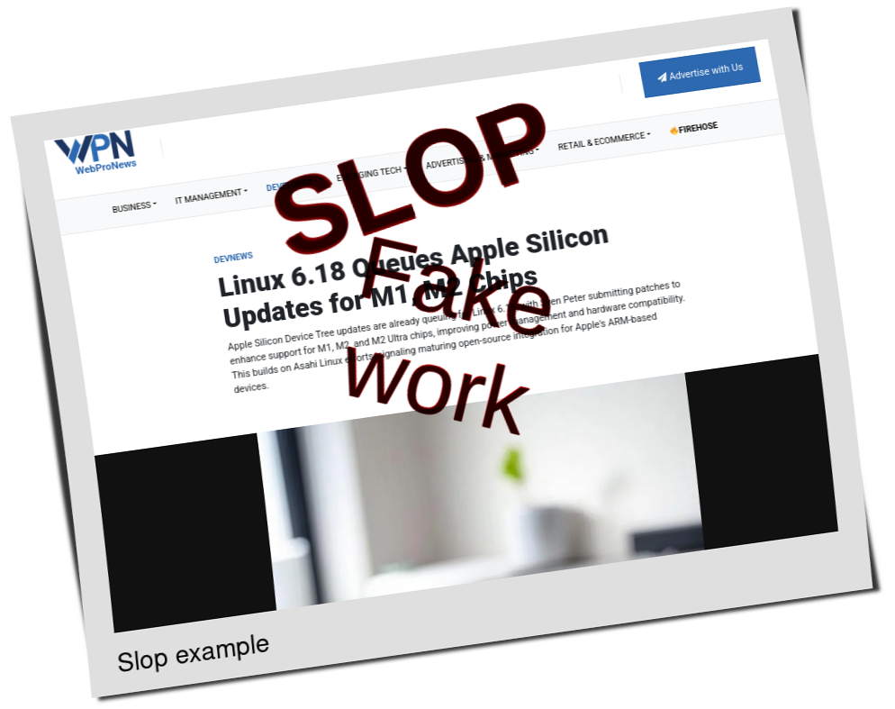 Slop or fake: Linux 6.18 Queues Apple Silicon Updates for M1, M2 Chips