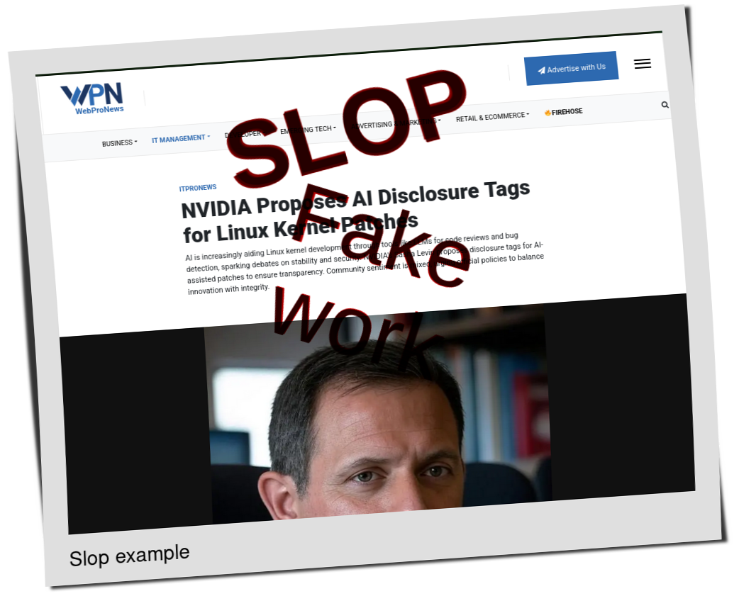 Slop or fake: NVIDIA Proposes AI Disclosure Tags for Linux Kernel Patches