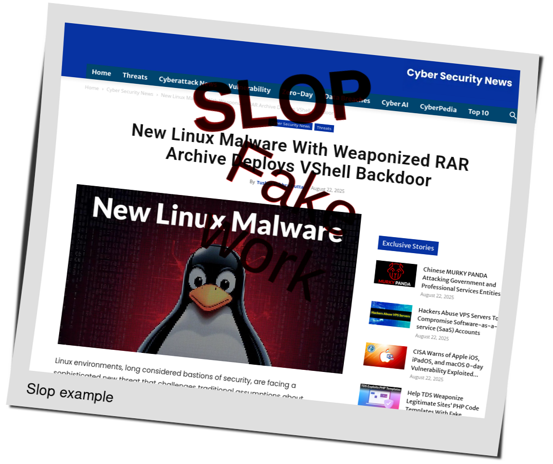 Slop or fake: New Linux Malware With Weaponized RAR Archive Deploys VShell Backdoor