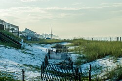 Beach Scene At Destin Florida