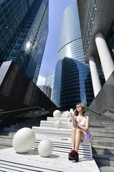 Girl With The Player