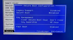 How to disable Secure Boot and UEFI