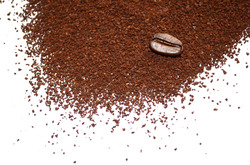 Ground coffee