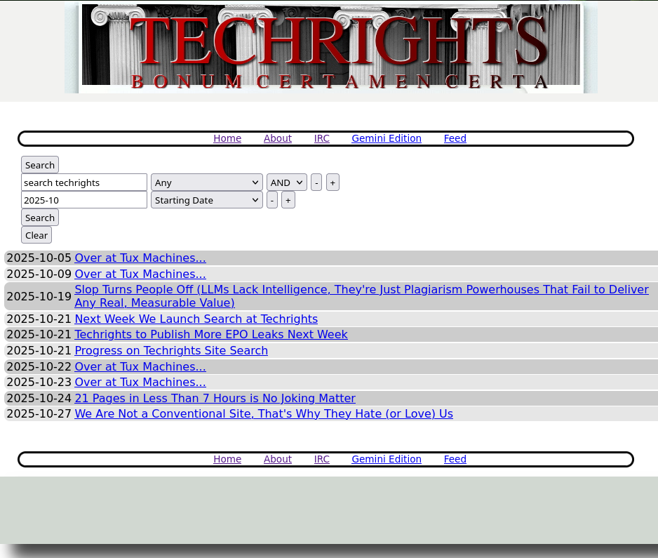 Next Week We Launch Search at Techrights