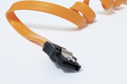 SATA cable yellow.