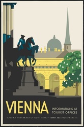 Vintage Vienna Travel Poster