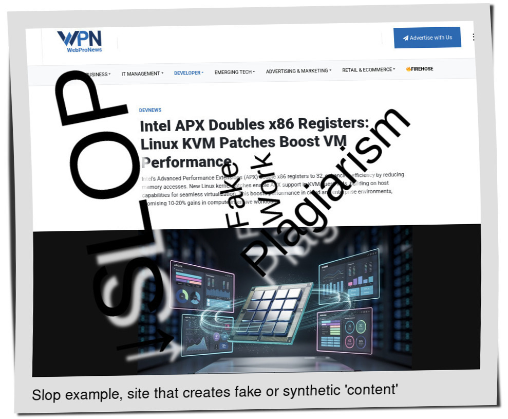 Slop or fake: Intel APX Doubles x86 Registers: Linux KVM Patches Boost VM Performance