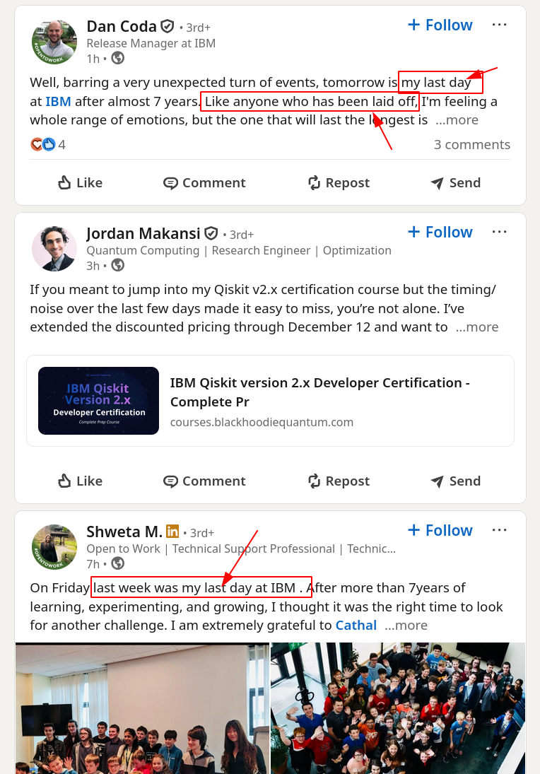Dan Coda: (Release Manager at IBM) Well, barring a very unexpected turn of events, tomorrow is my last day at IBM after almost 7 years. Like anyone who has been laid off, I'm feeling a whole range of emotions, but the one that will last the longest is...