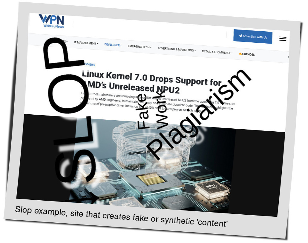 Slop or fake: Linux Kernel 7.0 Drops Support for AMD’s Unreleased NPU2