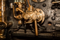 Railway museum in York, England