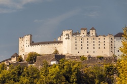 Fortress Hohensalzburg in Salzburg, Austria