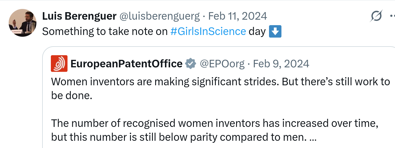 Something to take note on #GirlsInScience day