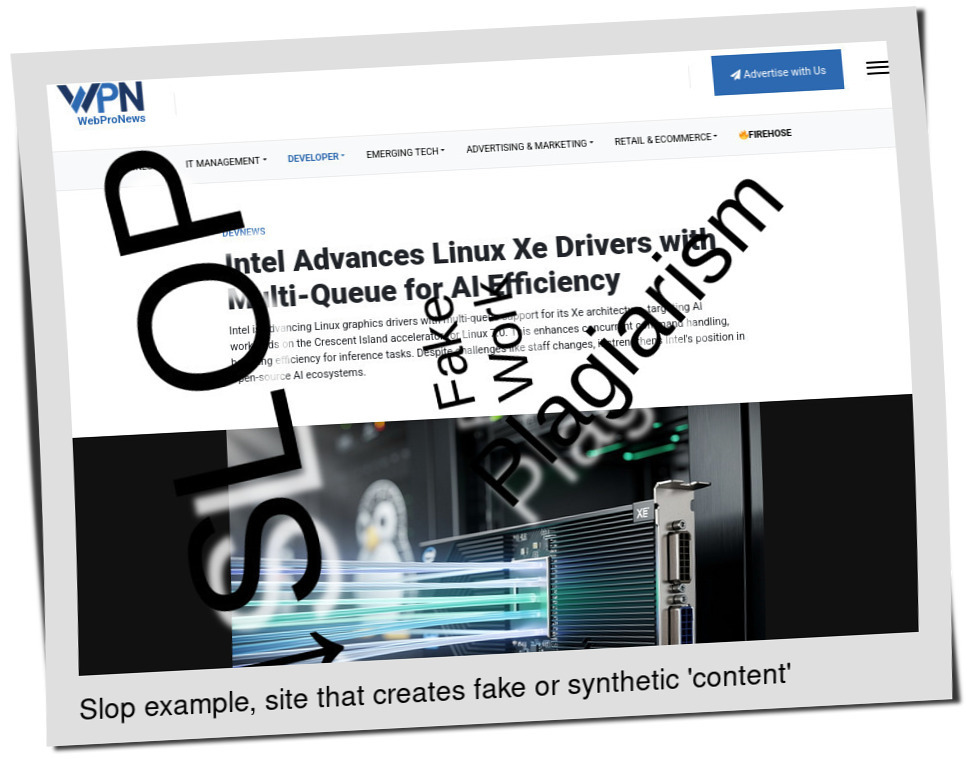 Slop or fake: Intel Advances Linux Xe Drivers with Multi-Queue for AI Efficiency