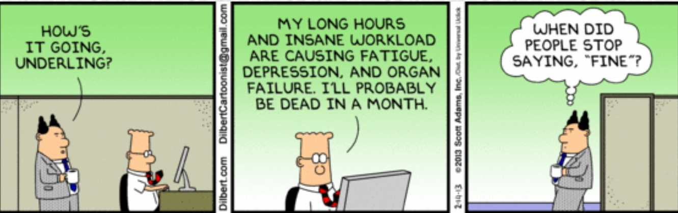 Dilbert is fine