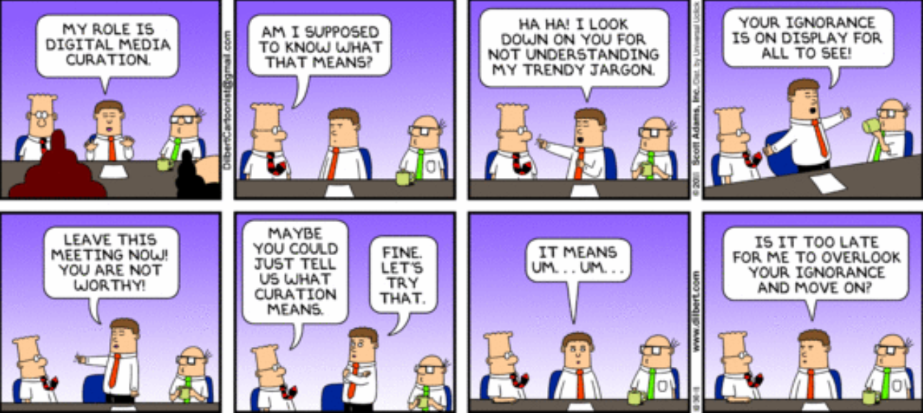 Dilbert Jargon Wars