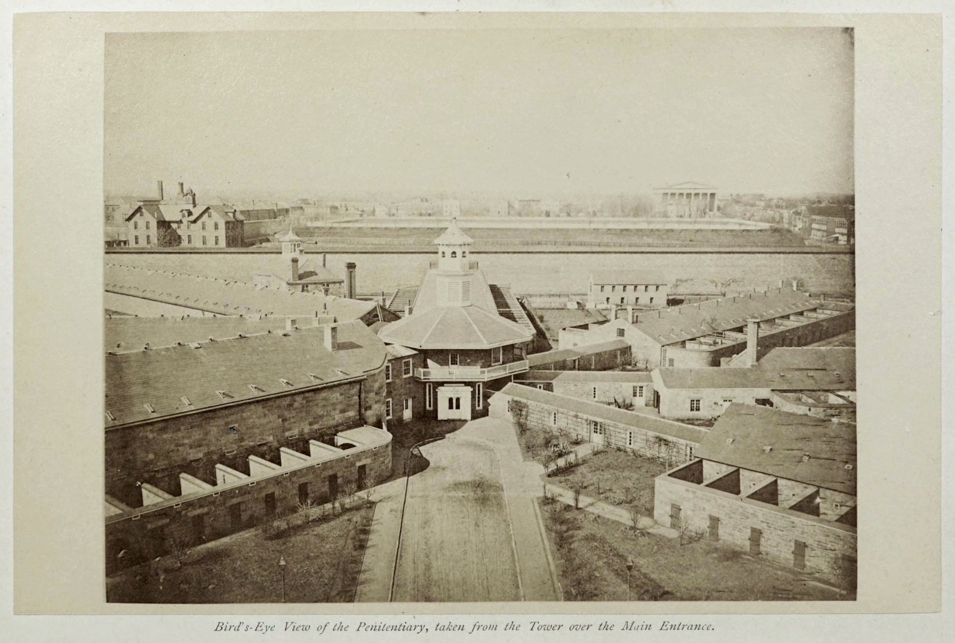 View of the Penitentiary, Taken from the Tower Over the Main Entrance