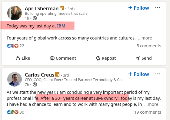 As we start the new year, I am concluding a very important period of my professional life. After a 30+ years career at IBM Kyndryl, today is my last day. I have had a chance to learn and to work with many great people...