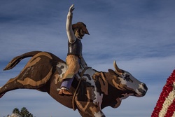 Cowboy On Bull Float Part