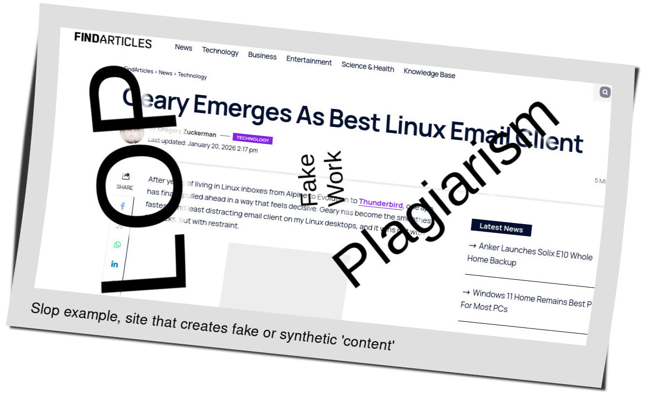 Slop or fake: Geary Emerges As Best Linux Email Client
