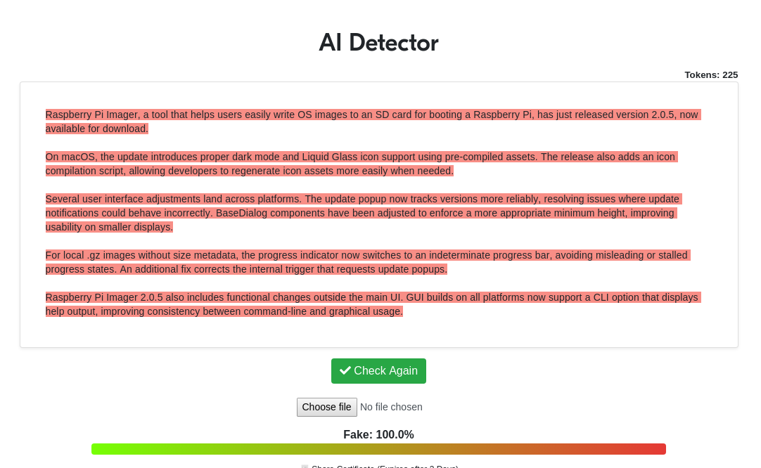 For local .gz images without size metadata, the progress indicator now switches to an indeterminate progress bar, avoiding misleading or stalled progress states. An additional fix corrects the internal trigger that requests update popups.