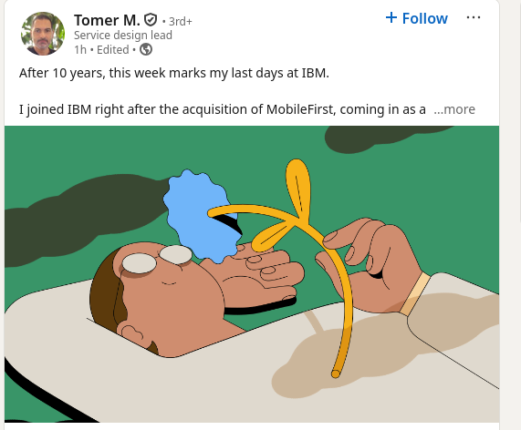 After 10 years, this week marks my last days at IBM.