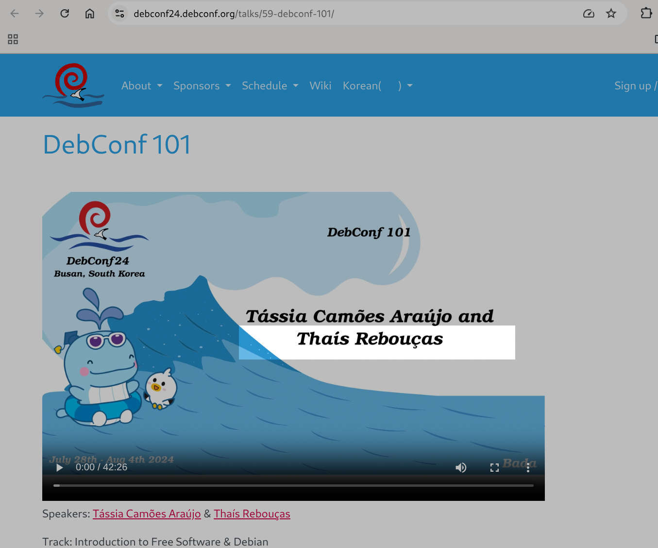 Tássia Camões Araújo, Thaís Rebouças de Araujo, Debian, DebConf24