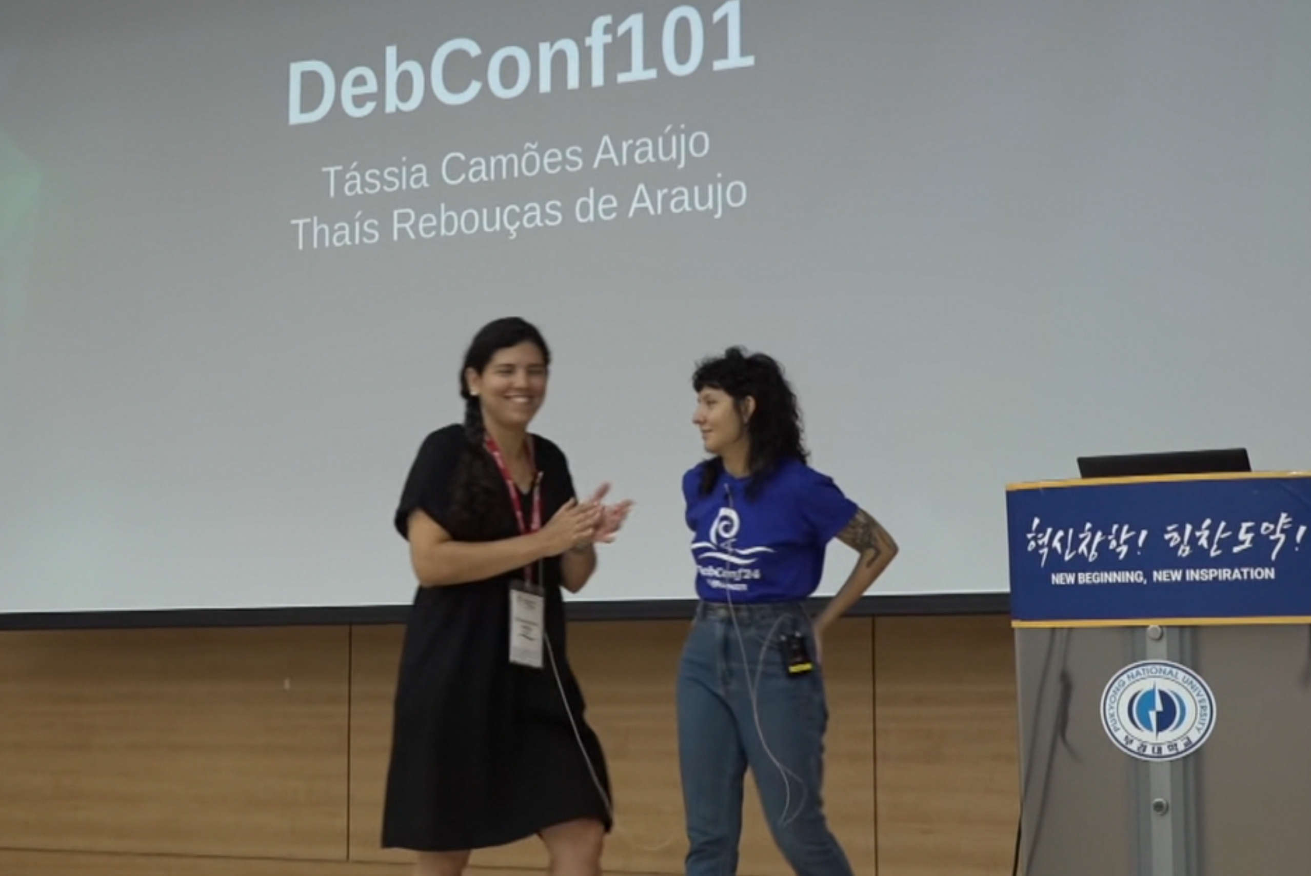 Tássia Camões Araújo, Thaís Rebouças de Araujo, Debian, DebConf24