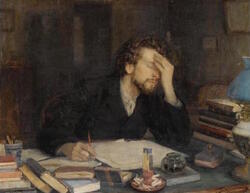 Painting by Leonid Pasternak (1862-1945)