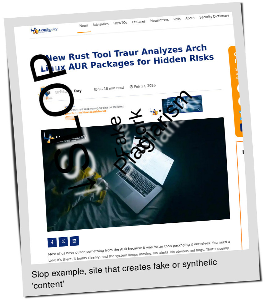 Slop or fake: New Rust Tool Traur Analyzes Arch Linux AUR Packages for Hidden Risks