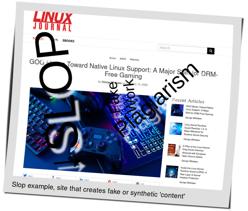 Slop or fake: GOG Moves Toward Native Linux Support: A Major Shift for DRM-Free Gaming