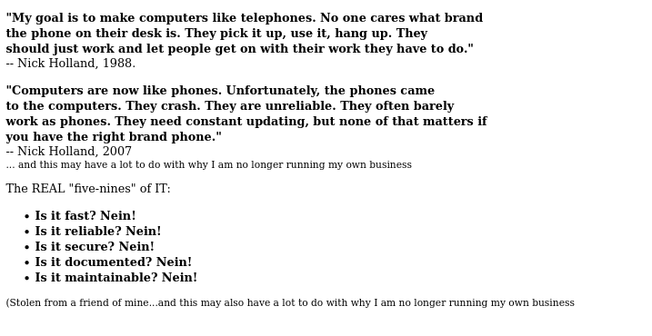 Computers are now like phones