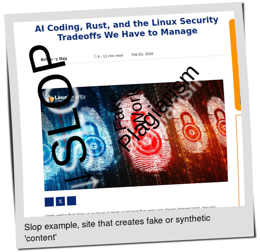 Slop or fake: AI Coding, Rust, and the Linux Security Tradeoffs We Have to Manage