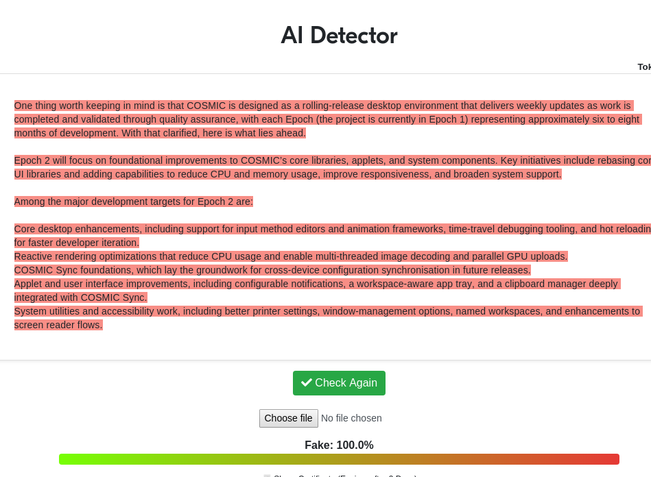 Among the major development targets for Epoch 2