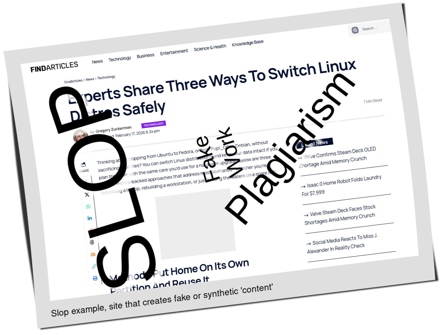 Slop or fake: Experts Share Three Ways To Switch Linux Distros Safely