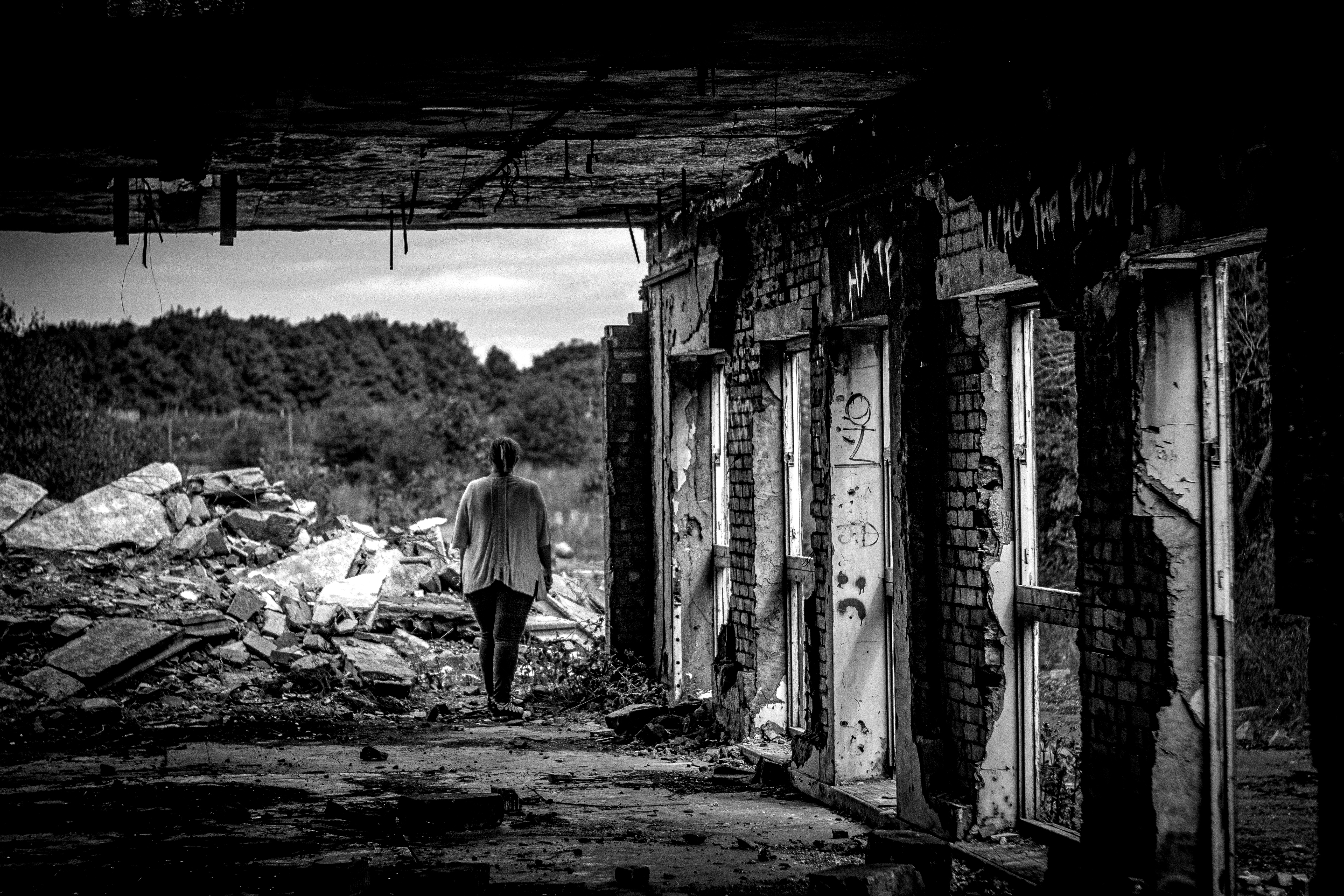Abandoned building