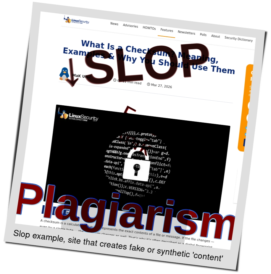 Slop or fake: What Is a Checksum? Meaning, Examples and Why You Should Use Them