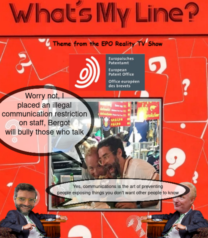 Worry not, I placed an illegal communication restriction on staff, Bergot will bully those who talk; Yes, communications is the art of preventing people exposing things you don't want other people to know