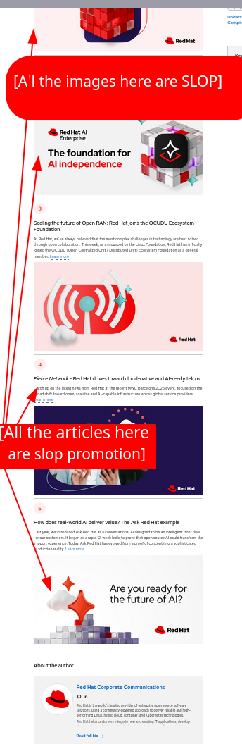 [All the articles here are slop promotion]