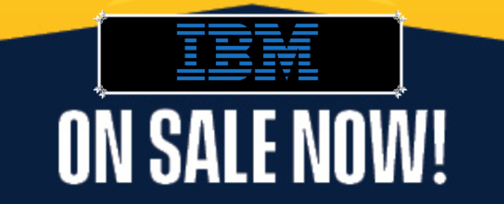 IBM: On Sale