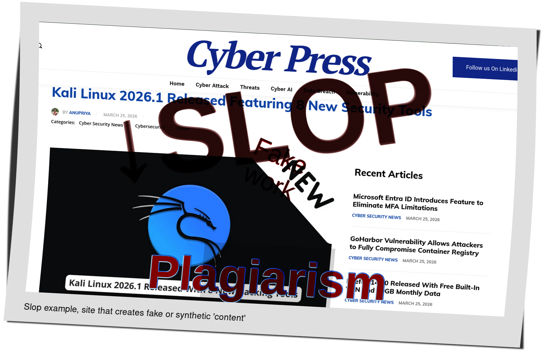 Slop or fake: Kali Linux 2026.1 Released Featuring 8 New Security Tools